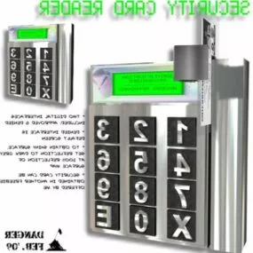 Lock Security Card Reader 3d model