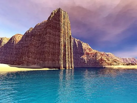 Terrain Landscape Random Mountain 3d model