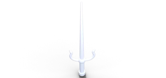Ninja Sai Sword 3d model Ninja Sai Sword 3d model