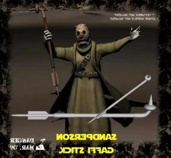 Comic Character Galactic Warrior 3d model