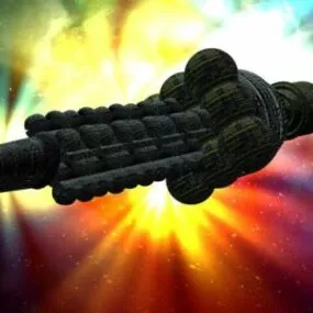Star Explorer Spacecraft 3d model