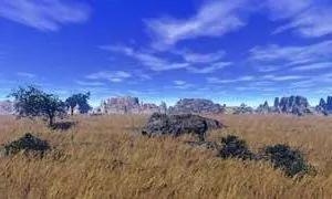 Moon Terrain 3d model