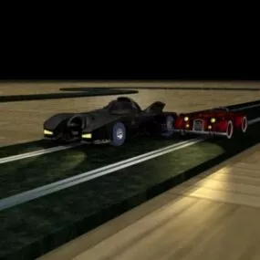 Scale Car Sports Vehicle 3d model