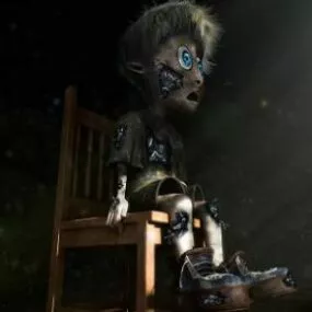 Scary Fantasy Room 3d model
