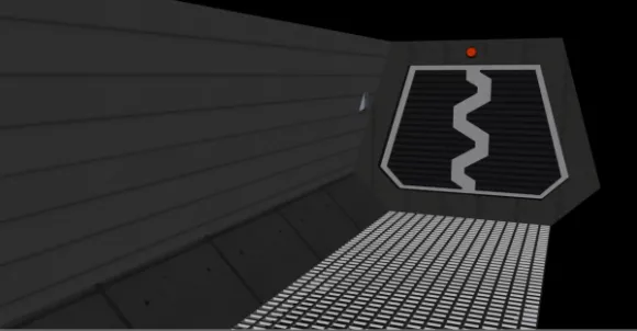 Scifi Room With Backdrop 3d model Scifi Room With Backdrop 3d model