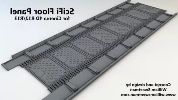 Scifi Floor Floor Building 3d model Scifi Floor Floor Building 3d model