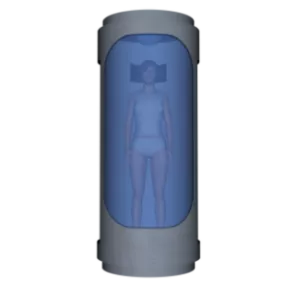 Scifi Cylinder Bed Equipment 3d model