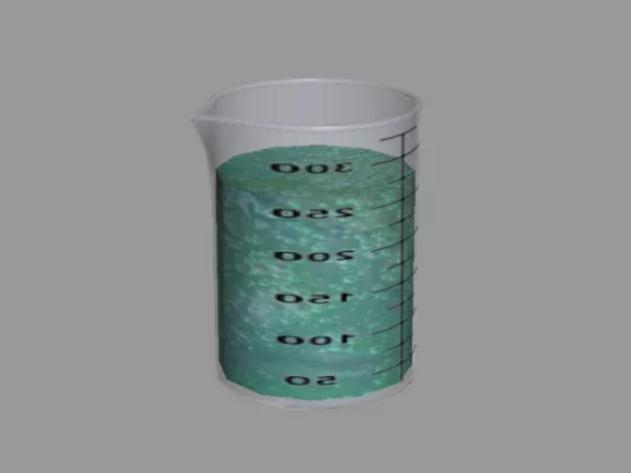 Lab Accessories Beaker With Bubble Liquid 3d model Lab Accessories Beaker With Bubble Liquid 3d model