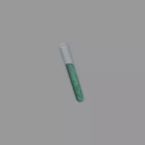 Lab Accessories Test Tube Filled With Liquid 3d model
