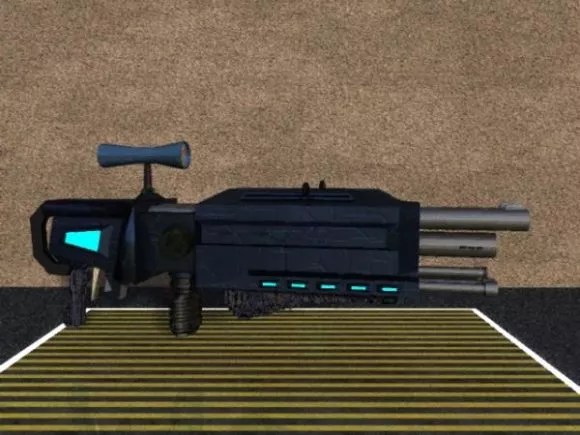 Scifi Gun 3d model Scifi Gun 3d model