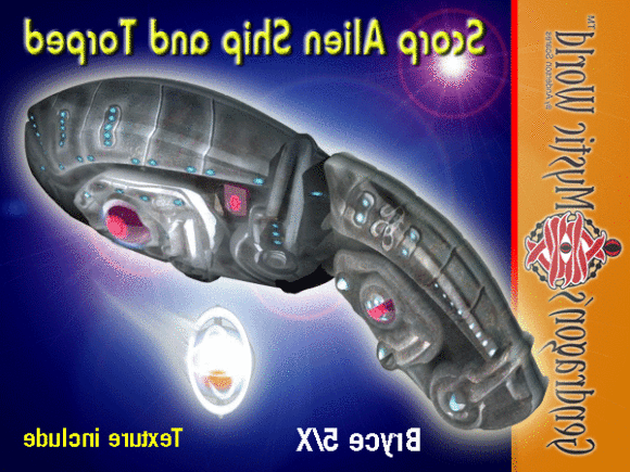 Water Spaceship 3d model