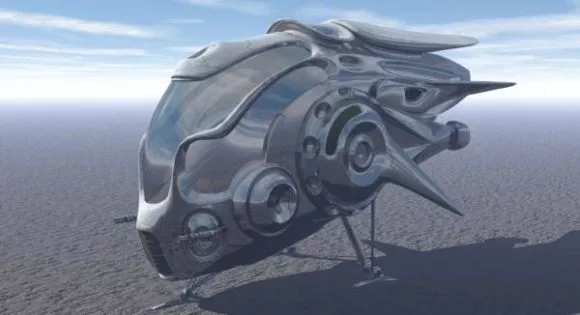 Space Capsule Module 3d model