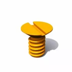 Small Screw 3d model