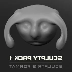 Head Character Sculpture 3d model