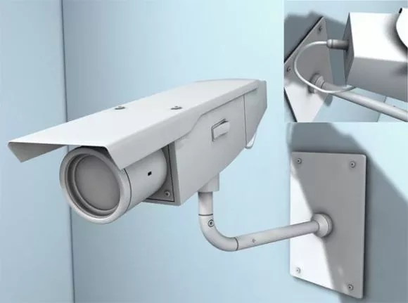 Security Camera Outdoor 3d model Security Camera Outdoor 3d model