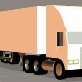 Lowpoly Semi Rigged 3d model