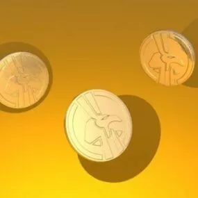 Sport Gold Medal 3d model