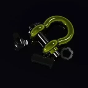 Metallic Shackle Tool 3d model