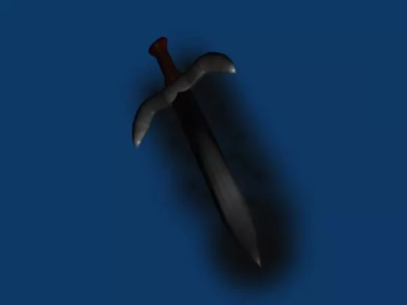 Black Shadow Dagger 3d model Black Shadow Dagger 3d model