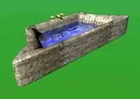 Ancient Bathtub 3d model