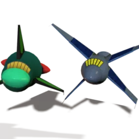 Defender Airship Spacecraft 3d model