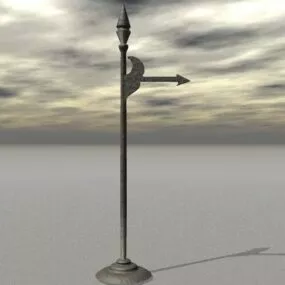 Signpost 3d model