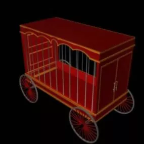 Iron Circus Cage 3d model