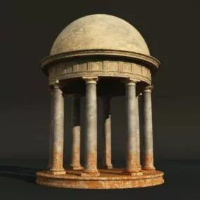Classic Garden Pavilion 3d model