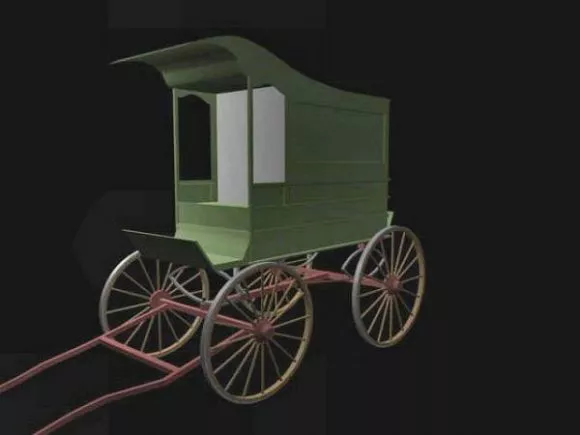 Ammo Cart 3d model