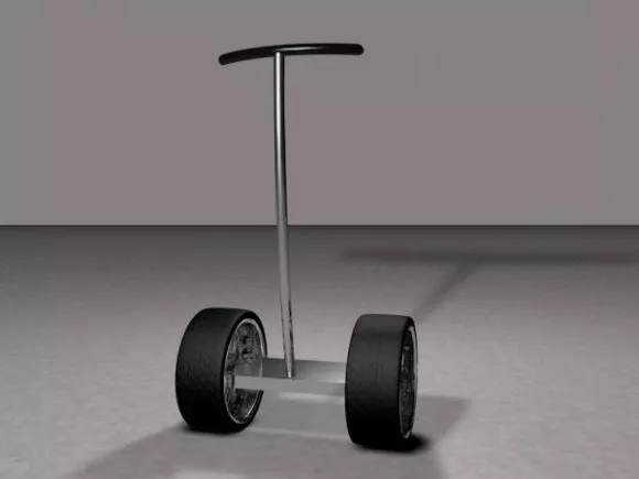 Old Vespa Scooter 3d model