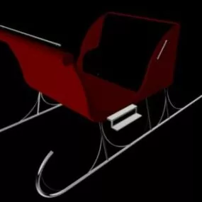 Simple Sleigh 3d model