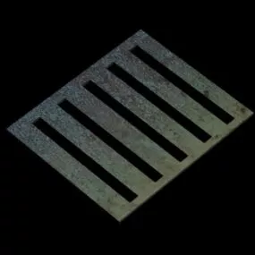 Steel Manhole 3d model