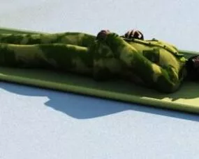 Simple Stretcher 3d model