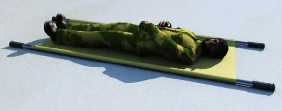 Simple Stretcher 3d model Simple Stretcher 3d model