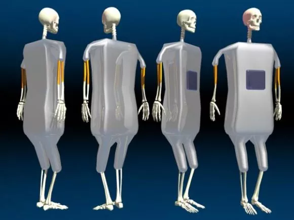 Futuristic Cyborg Skeleton 3d model Futuristic Cyborg Skeleton 3d model