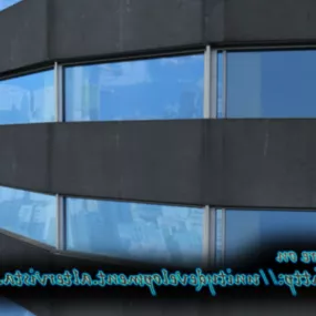 Skyscraper Building Glass Facade 3d model