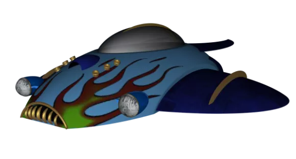 Science Space Satellite 3d model
