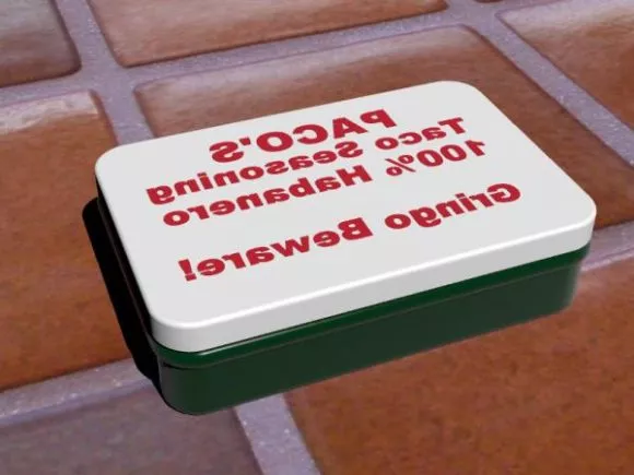 Lasagne Food Package 3d model