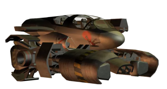 Fighter Aircraft Polikarpov 3d model