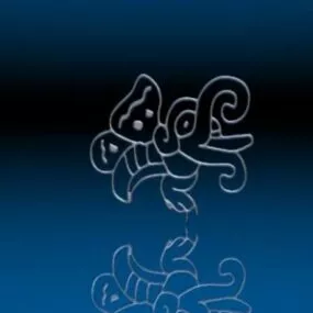 Traditional Pattern Shape Decoration 3d model