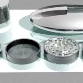 Smoking Grinder Equipment 3d model
