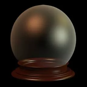 Snow Globe 3d model