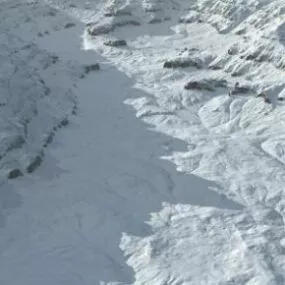 White Snow Mountain 3d model