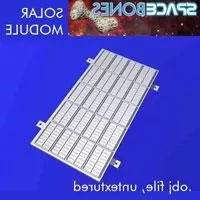 White Solar Module 3d model