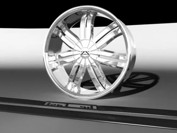Mopad Futuristic Vehicle 3d model
