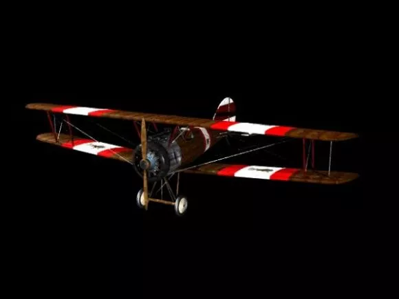 Dragonball Comic Airplane 3d model