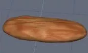 Bread Breakfast Food 3d model