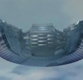 Wingx Futuristic Aircraft 3d model