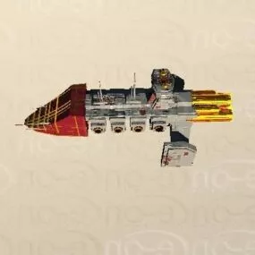 Spacecraft Cruiser 3d model