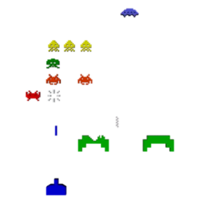 Space Invaders Game Equipment 3d model